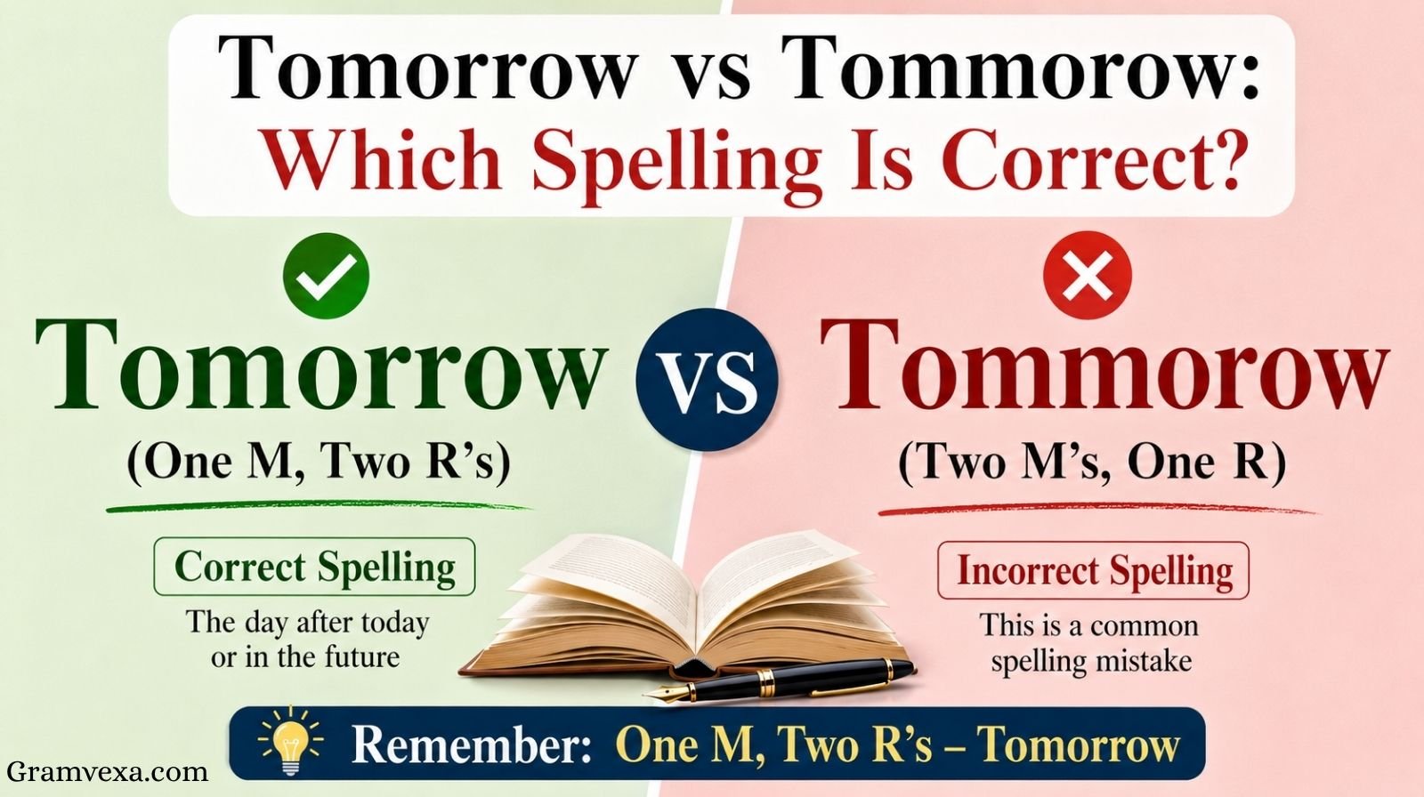 Tomorrow vs Tommorow Which Spelling Is Correct