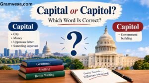 Capital or Capitol