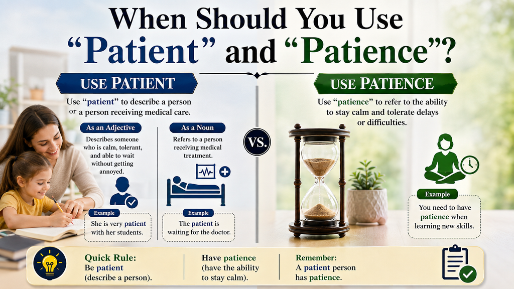 Patient or Patience