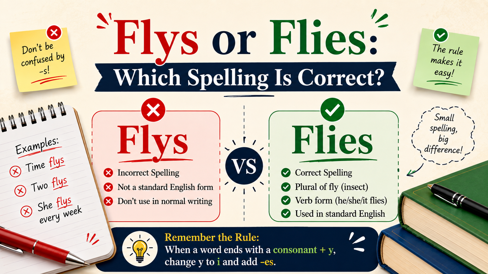 Flys or Flies
