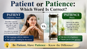 Patient or Patience