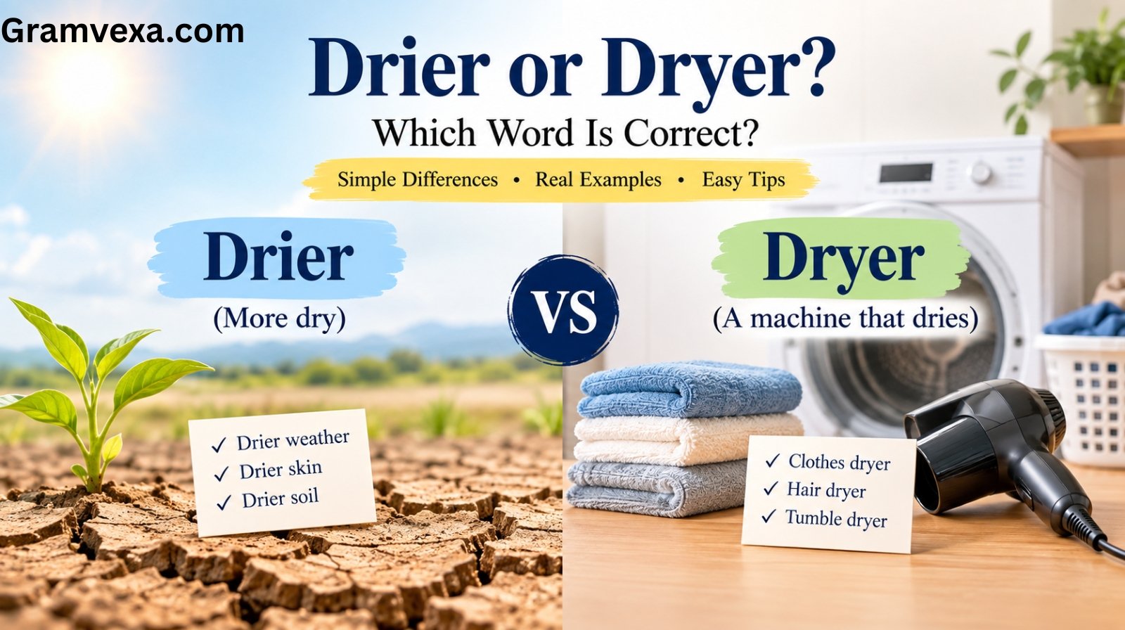 Drier or Dryer