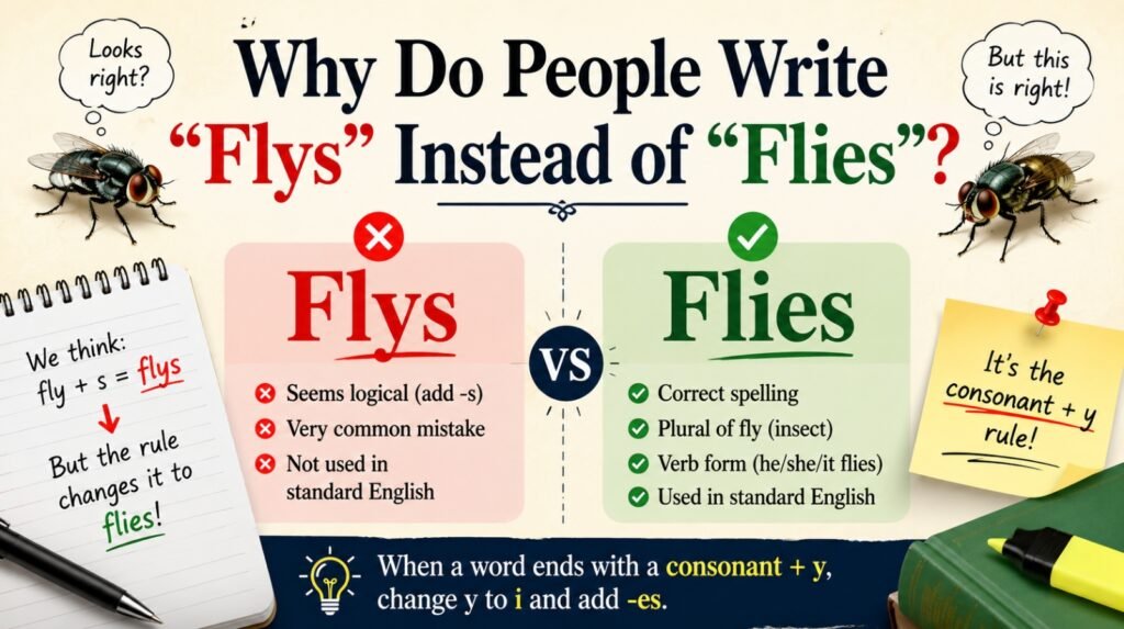 Flys or Flies